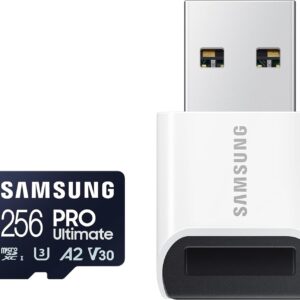 Samsung PRO Ultimate 256 GB microSD (2023) inkl. Kartenleser