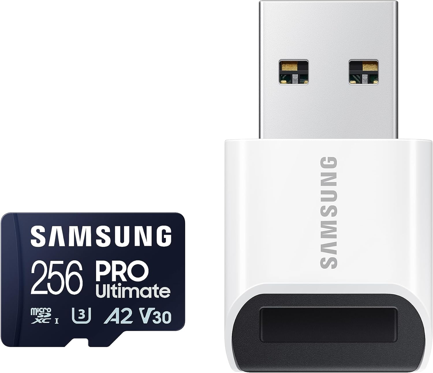 Thumbnail Samsung PRO Ultimate 256 GB microSD (2023) inkl. Kartenleser
