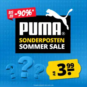 Thumbnail 🚀 Puma Sonderposten Sale: bis zu 90% Rabatt auf T-Shirts, Shorts uvm. - ab 3,99€! 🤩