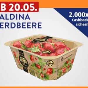 Gratis Erdbeeren bei Aldi