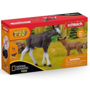 🦌 Schleich Elchkuh mit Kalb für 6€ (statt 13€)