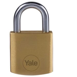 🔒 Yale Y110B/25 Messing Vorhängeschloss 25mm für 3€ (statt 7€)