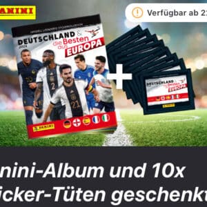 Kostenloses Panini Album &amp; 10 Stickertüten mit Magenta Moments