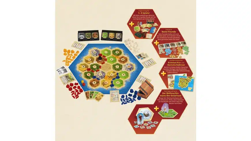 Thumbnail Catan Big Box für 36,95€ (statt 46€)