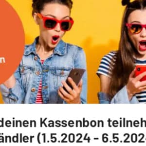 (Info) smhaggle: 5 Cent für Kassenbon: nur noch 5x pro Woche