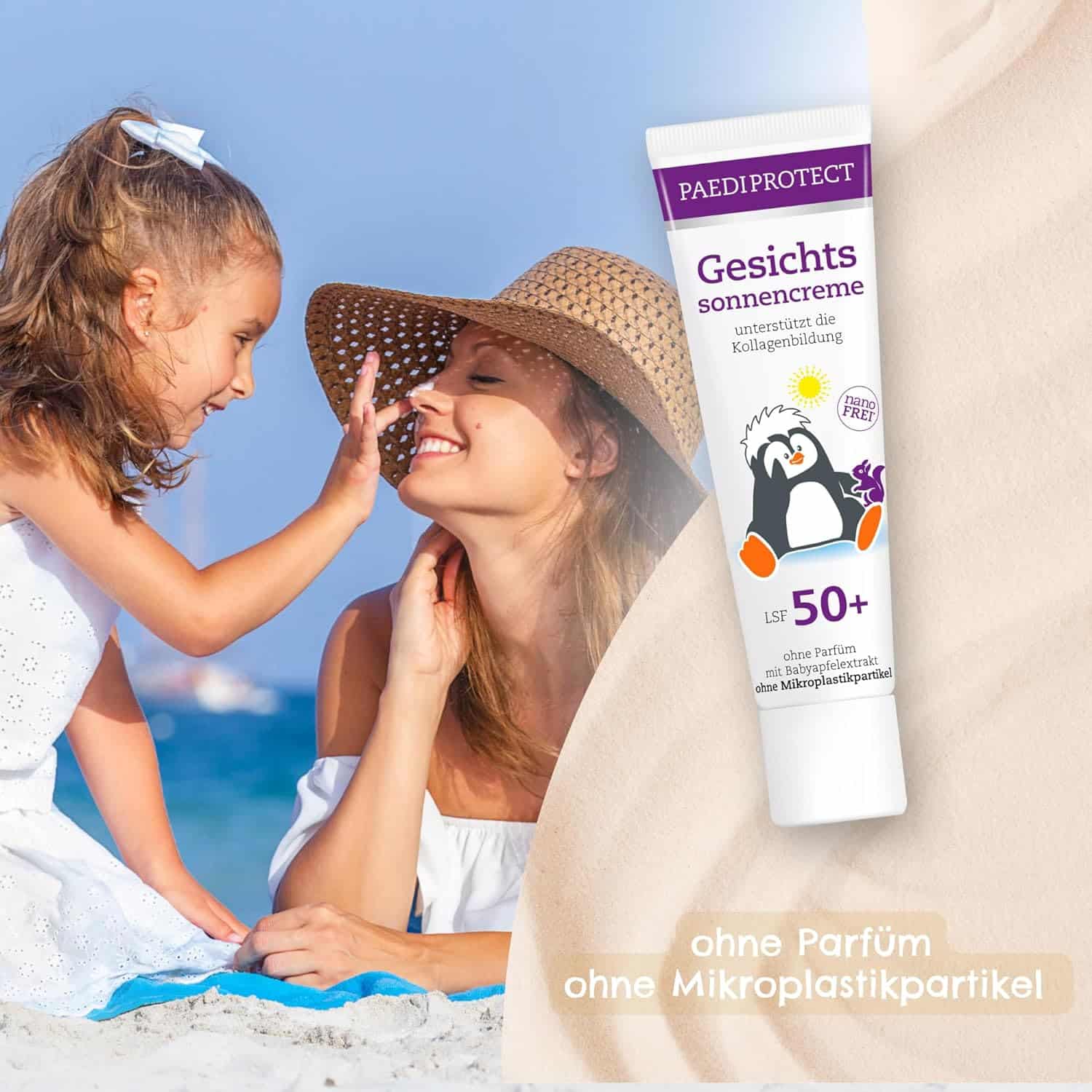 Thumbnail 🧴 PAEDIPROTECT Sonnencreme Gesicht LSF 50+ für 5,80€ (statt 7,25€)