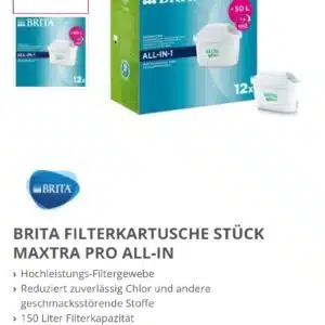 12 Stück Brita Kartuschen, Preisfehler??