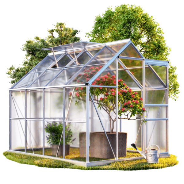 🏡 Gardebruk Alu Gewächshaus 250 x 190 x 195 cm für 249,95€ (statt 320€)