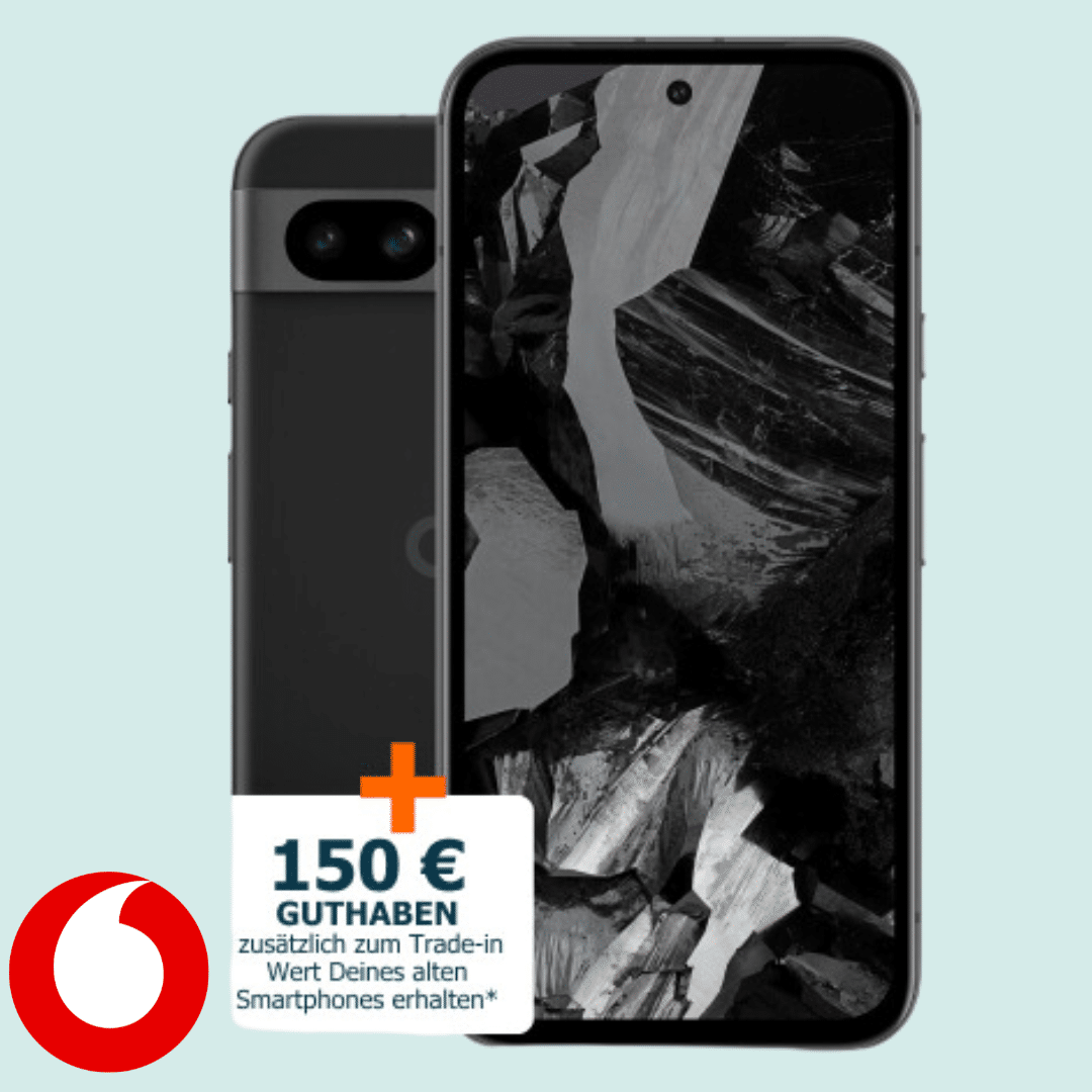 Thumbnail Google Pixel 8a (128GB) für 19€ + 20GB 5G Allnet für 29,99€/Monat + 0€ AG (GigaKombi/Young mgl. | Vodafone Smart Entry)