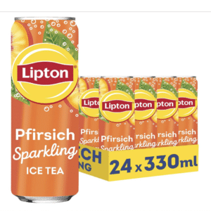 ✔️ 24x Lipton Ice Tea Sparkling für 12,33€ - nur 0,51€/Dose