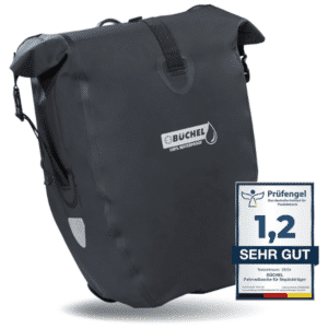 Büchel Fahrradtasche für Gepäckträger, 25.4 L - 100% wasserdicht - für nur 23,95€ (statt 30€)