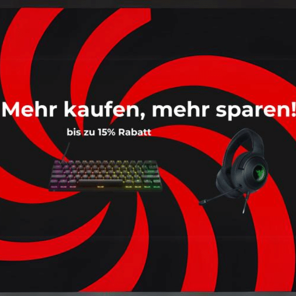 Thumbnail 💻 Mehr kaufen, mehr sparen: 10% Rabatt bei 2 Artikeln, 15% Rabatt bei 3 Artikeln