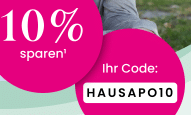 10% Rabatt bei DocMorris (Online-Apotheke); ab 19€ versandkostenfrei