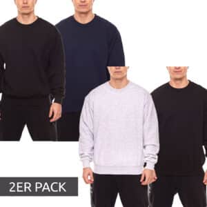 4x FRUIT OF THE LOOM Herren Basic Rundhals-Pullover für 29,98€ ✔️ 7,50€ pro Pulli!