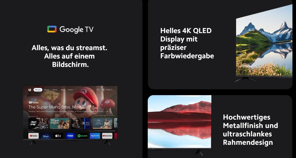 Ein paar Features des Xiaomi TV A Pro 2025