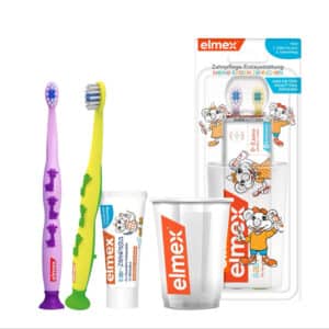 elmex Zahnpflege Erstausstattung Baby 0-2 Jahren  Set für  5,37€ (statt 6,95€)