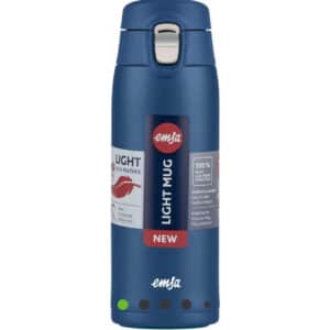 Emsa N21509 Travel Mug Light Thermo/Isolierbecher aus Edelstahl, 0,4 Liter, 8h heiß, 16h kalt für 15,99€ ( 21,28€)