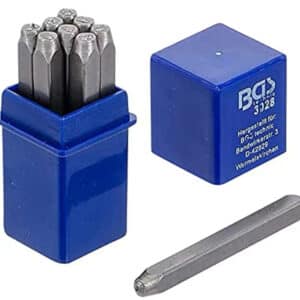 BGS 3028 | Einschlagzahlen | 2,5 mm  Schlag-Zahlen  Schlagstempel für 3,63€ (statt 7,59€)