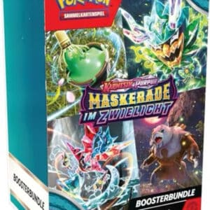 Pokémon-Sammelkartenspiel: Boosterbundle Karmesin &amp; Purpur – Maskerade im Zwielicht für 24,49€ (statt 30€)