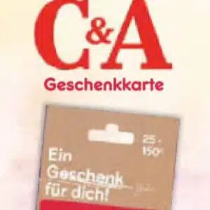 Netto: 10% Rabatt auf C&A Geschenkkarten