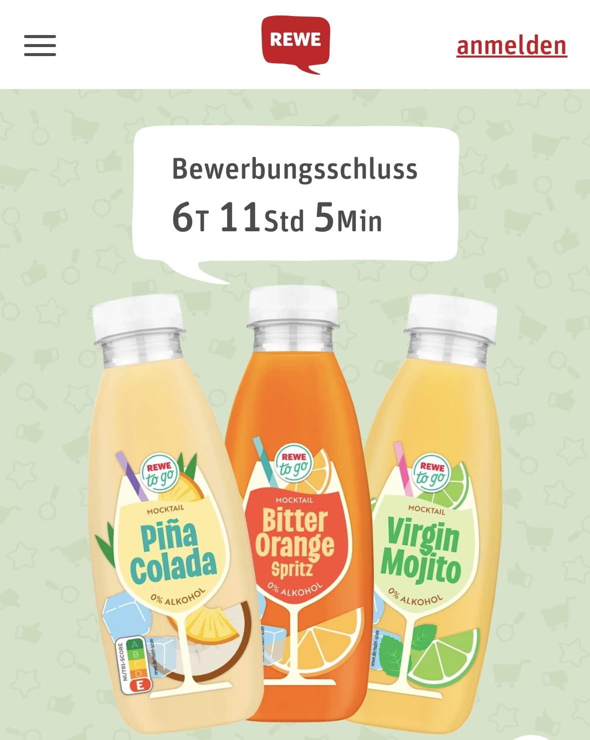 Rewe Produkttest Mocktails