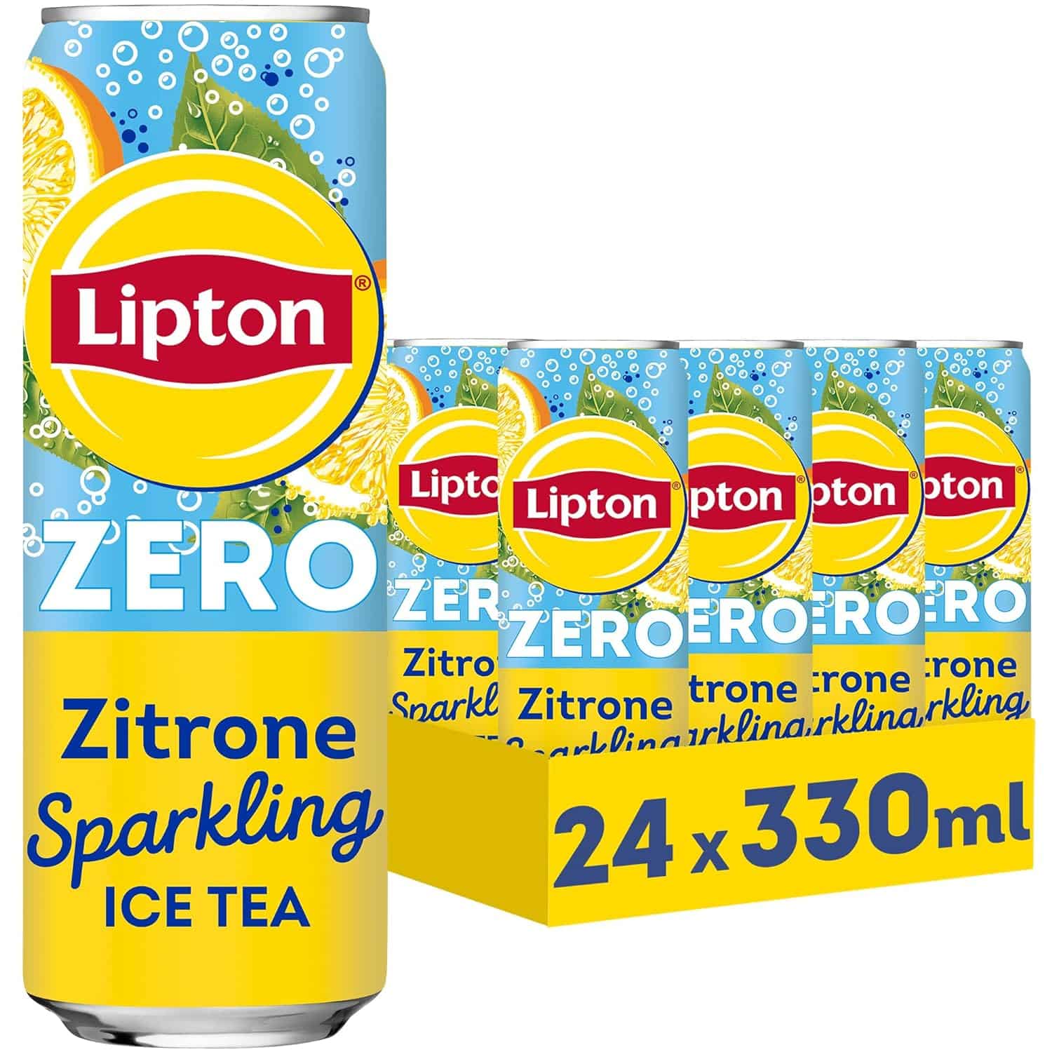 Thumbnail 🔥 Pfandfehler ✔️ 24x Lipton Ice Tea Sparkling Lemon Zero für effektiv 10,19€ - nur 0,42€/Dose