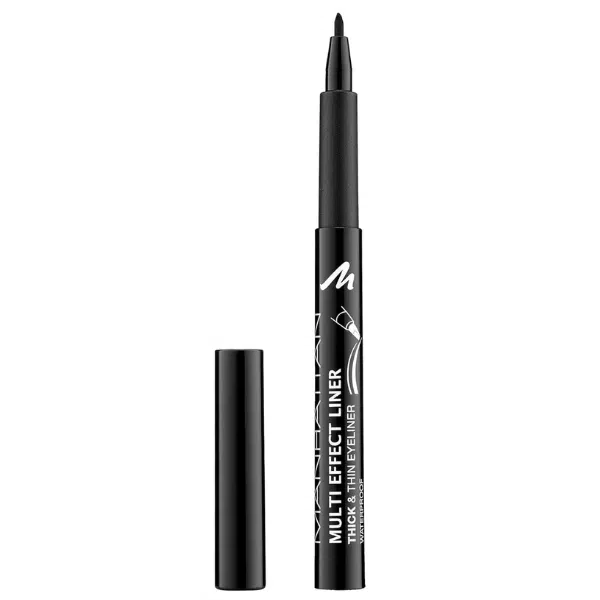 Thumbnail 🤩 Manhattan Multi Effect Liner, hochpigmentiert, für dicken und dünnen Lidstrich, Black 001, für nur 1,99€ (statt 3,75€) 😃