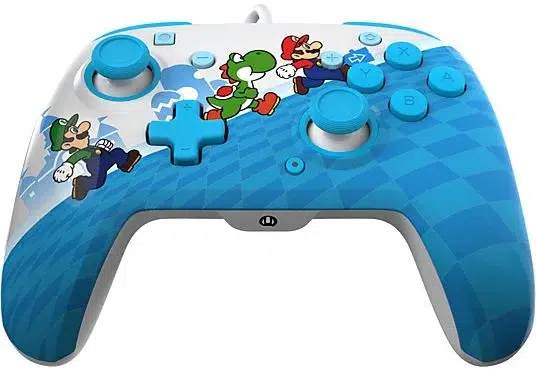 PDP LLC REMATCH Wired: Mario Escape Gaming Controller Mehrfarbig für Nintendo Switch, Nintendo Switch OLED