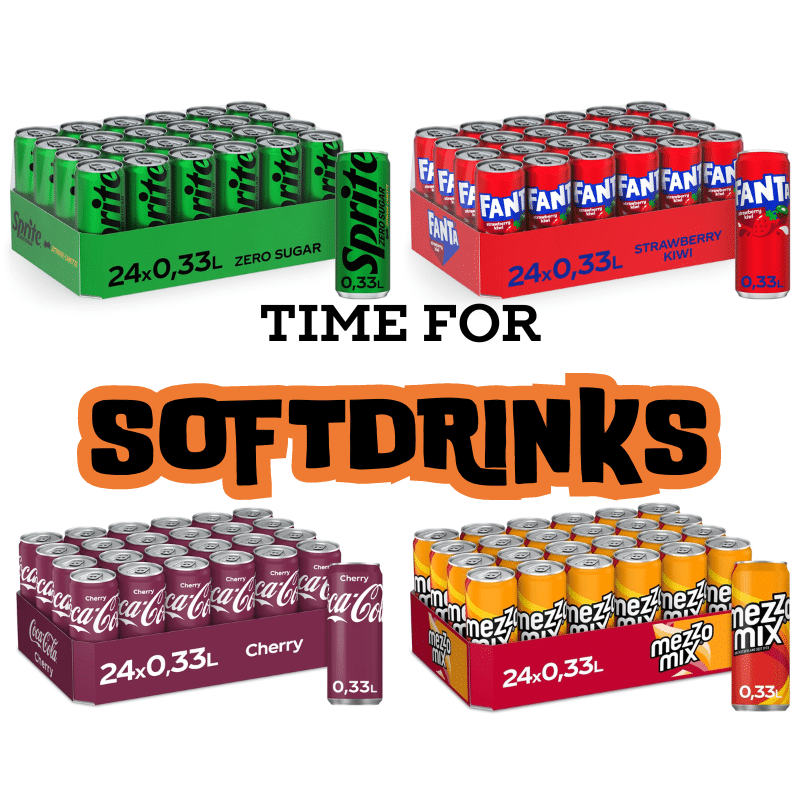 Thumbnail 🥤 24x Sprite Zero | Mezzo Mix | Coca-Cola Cherry | Fanta Strawberry & Kiwi ✔️ nur 14,84€ inkl. Versand