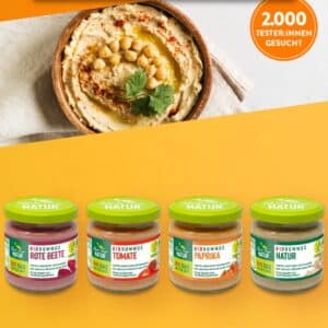 Gratis testen - BIO HUMMUS Aldi Süd