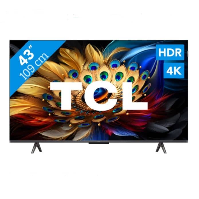 Thumbnail TCL QLED 43C61B Smart-TV mit 43 Zoll für 349€