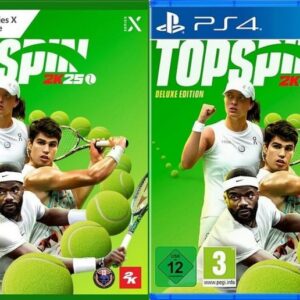 TopSpin 2K25 - Deluxe Edition (Xbox Series X/One oder PS4) je 59,85€ statt 79,90€