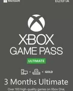 Eneba: Xbox Game Pass Ultimate 3 Monate für 23,82 € inklusive der Servicegebühren