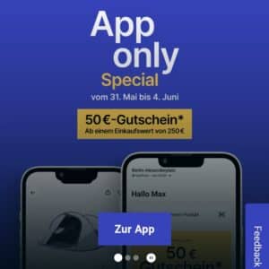 Decathlon App Special 50€ Gutschein ab 250€ Einkauf NUR APP