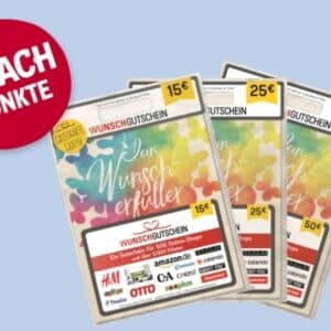 Ab 06.05.24 - 16fach Payback Punkte auf Wunschgutscheine bei Rewe-