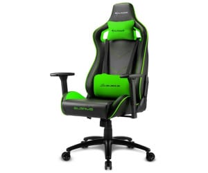 Sharkoon ELBRUS 2, Gaming-Stuhl (schwarz/grün) für 138,89 € (statt 178,98 €)