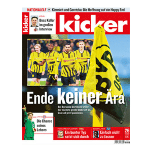 kicker 13 Ausgaben kostenlos (statt 88,40€)