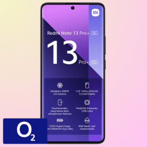 🥳 Xiaomi Redmi Note 13 Pro (256GB) für 19€ + 4GB LTE Allnet für 9,99€/Monat (o2 Basic 10)