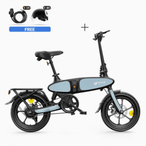 DYU C2 16 Zoll zusammenklappbares E-Bike inkl. gratis Helm & Schloss für 669€ (statt 799€)