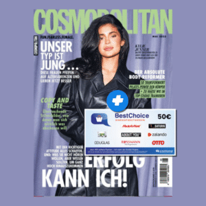 🍸 Jahresabo Cosmopolitan für 55€ + 50€ BestChoice Gutschein