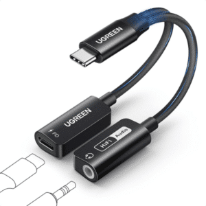 UGREEN Magnetischer USB-C auf Klinke-Adapter mit 60W Schnellladung - 42% Ersparnis! 🚀