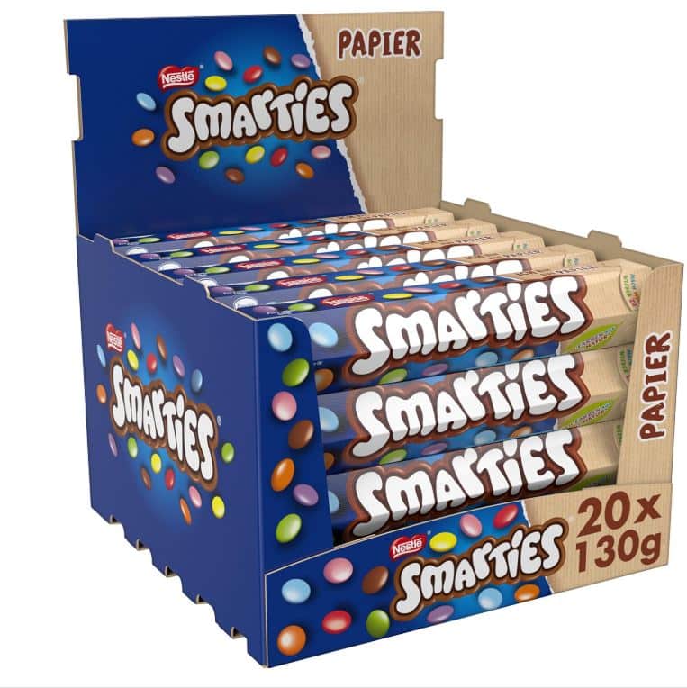 Thumbnail 😋 NESTLÉ SMARTIES 20er Pack - Riesenrolle für nur 22,94€ (statt 55,80€) 👉 nur 1,15€ pro Rolle!