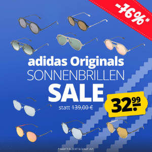 🔥 Jetzt mit 10% Extra-Rabatt 😎 adidas Sonnenbrillen bei SportSpar ab 32,99€
