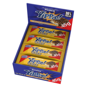 Yippie! Protein Riegel 45g Peanut Caramel ab 0,78€/Riegel (statt 1,05€)