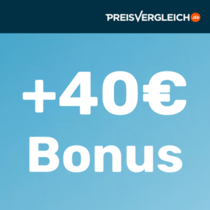 ⚡ Strom &amp; Gas über Preisvergleich.de + 40€ Bonus
