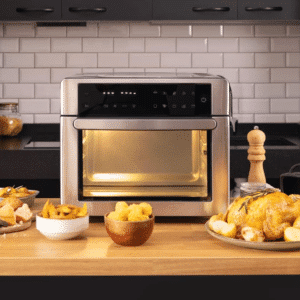 Cecotec Bake&Fry 3000 Touch Steel Heißluftfritteuse für 96,90€ (statt 149€)