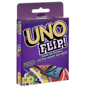 22% Rabatt 🃏 UNO Flip Kartenspiel mit doppelseitigen Karten nur 6,99€