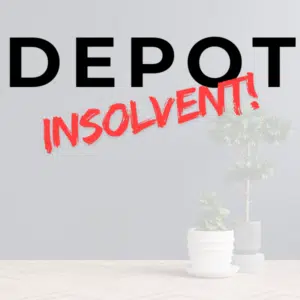 Depot insolvent: Was jetzt für Kunden wichtig ist