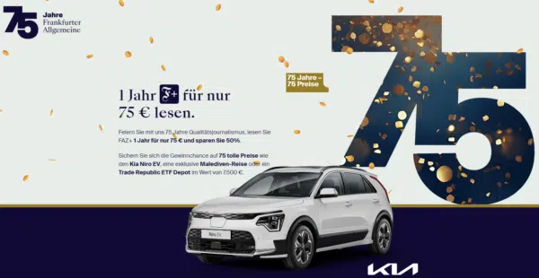 FAZ inkl. FAZ+ 4 Wochen für 19,90€ / FAZ Digital 4 Wochen für 9,90