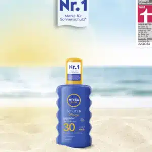 NIVEA SUN Schutz & Pflege Sonnenspray LSF 30 ,200ml für 4,87€ (statt 7,20€)